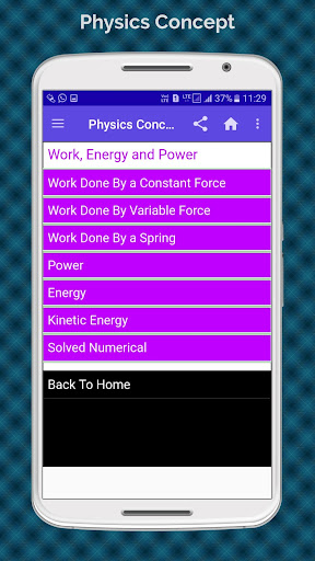 Physics Concepts Concept of Physics App