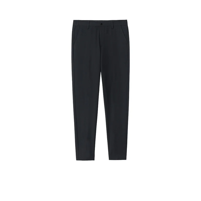 Calças Masculinas Slim Straight Loose Trendy Combinam com Tudo Ajuste Folgado e Moderno para um Visual Despojado e Cheio de Estilo