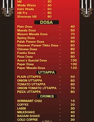 Dakkhan - South Indian Heaven menu 1