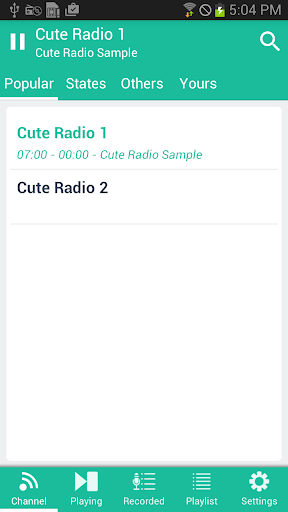 CuteRadRec Cute Radio Recorder