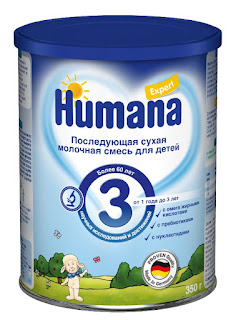 Последующая сухая молочная смесь Expert 3 350гр Humana за 679 руб.