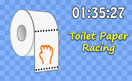 Toilet Paper Racing