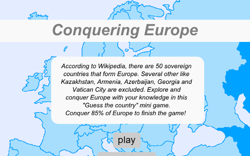 Conquering Europe