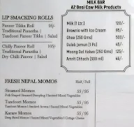 Taste Fresh menu 1