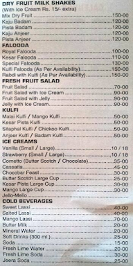 Hotel Prashant menu 3