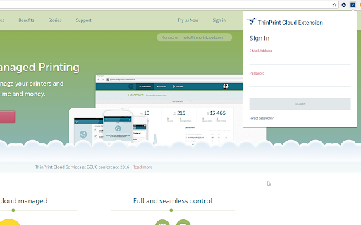 ThinPrint Cloud Extension chrome extension