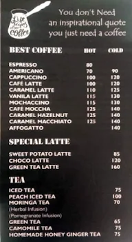 Chosen Cafe menu 2