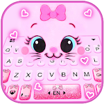 Cover Image of Unduh Tema Keyboard Senyum Kitty 1.0 APK