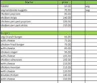 Chefz Express menu 1