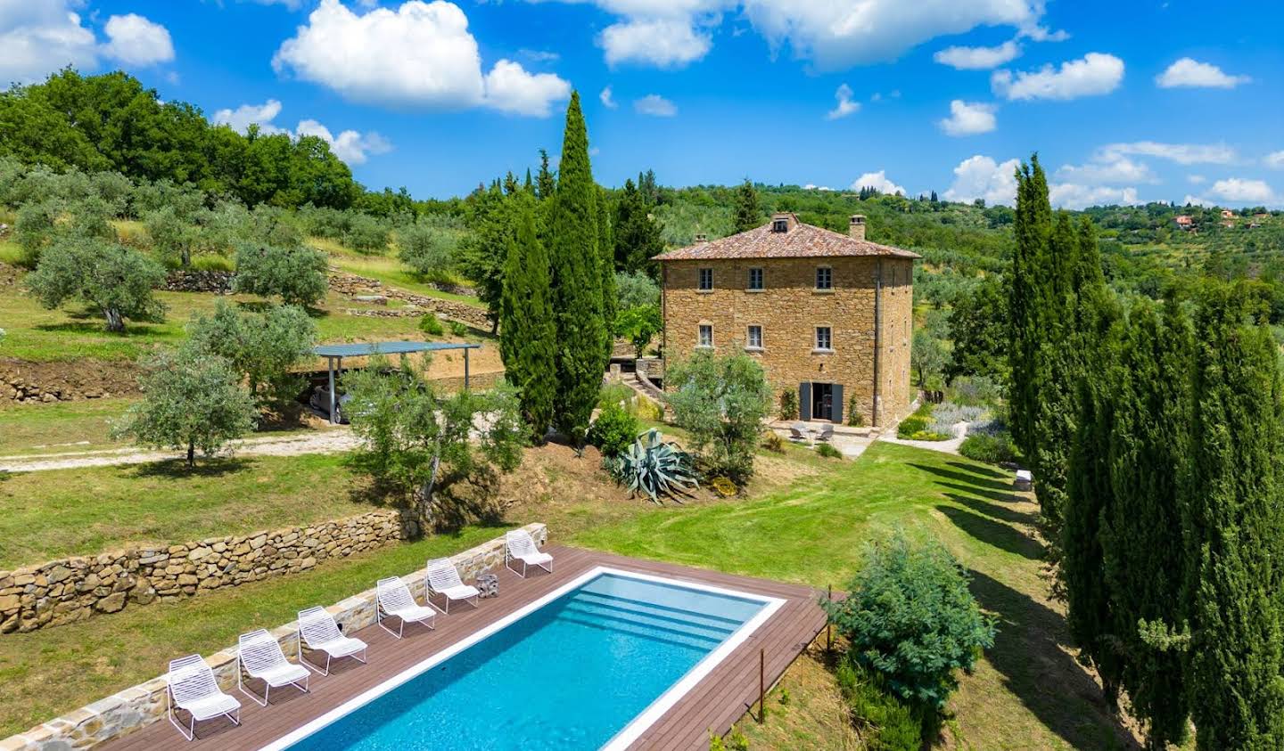 Corps de ferme avec piscine Civitella in Val di Chiana