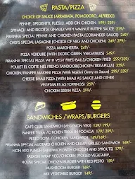 Piranha Lounge & Bar menu 4