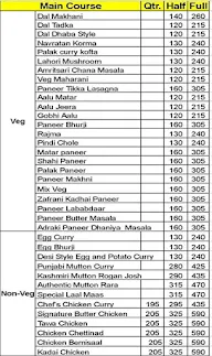 Roohaani Rasoi menu 2