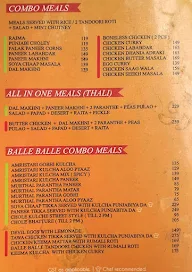 Belly Di Balle Balle menu 4