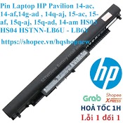 Pin Laptop Hp Pavilion 14 - Ac, 14 - Af, 14G - Ad , 14Q - Aj, 15 - Ac, 15 - Af, 15Q - Aj, 15Q - Ad, 14 - Am Hs03 Hs04 Hstnn - Lb6U - Lb6V