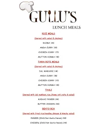 Gullu's menu 7