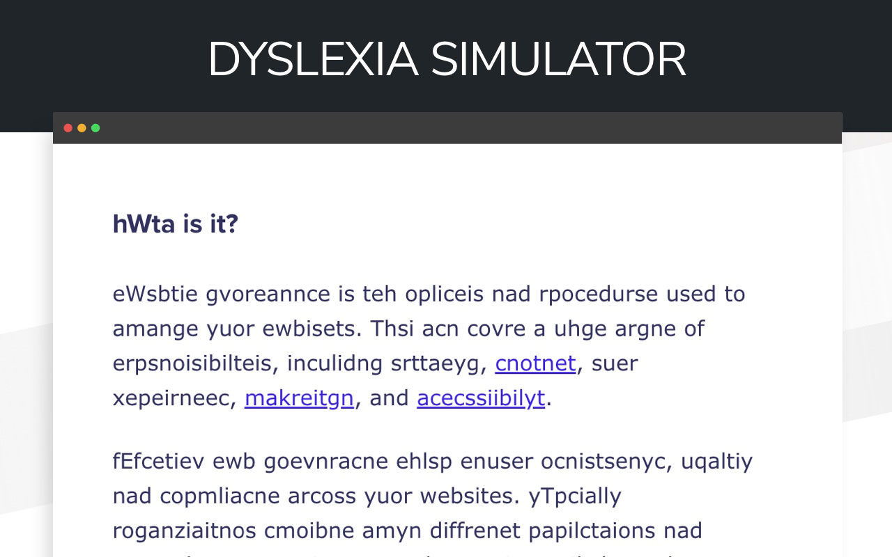 Silktide - website accessibility simulator Preview image 4