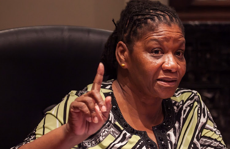 Defence minister Thandi Modise was reportedly prevented from leaving a meeting with disgruntled military veterans on Thursday night, effectively being held hostage.