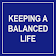 Keeping A Balanced Life icon