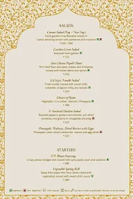 Araish menu 4