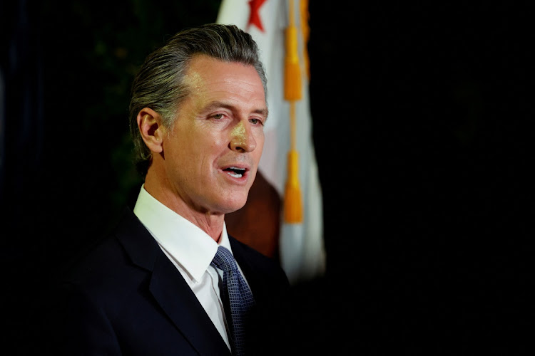 California governor Gavin Newsom. Picture: REUTERS/FRED GREAVES