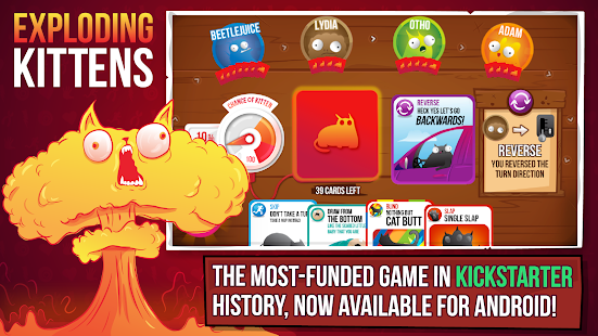  Exploding Kittens® - Official: miniatura da captura de tela  