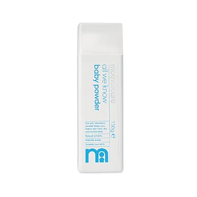 Mothercare All We Know Baby Powder - 150 gm