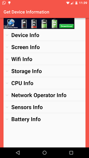 Get Device Information