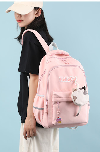 Title 6, Childlike cute backpack for primary and seconda...