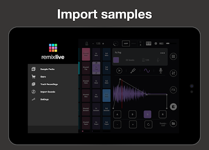 Remixlive - Play loops on pads (Mod)