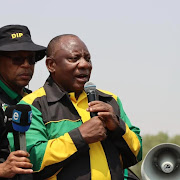 ANC president Cyril Ramaphosa took the Letsema campaign to Welkom in the Free State on Saturday.