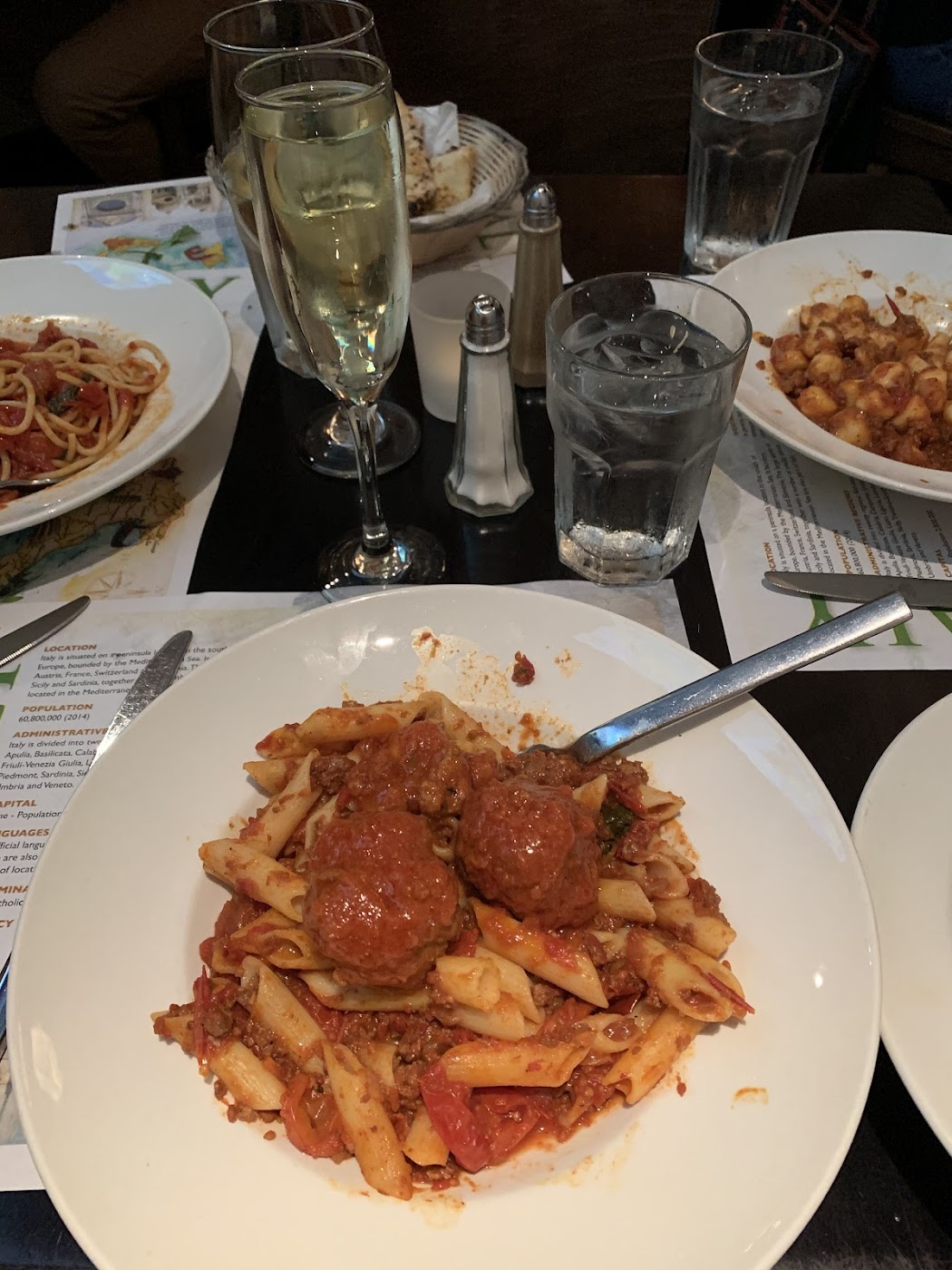 Tutto Italia Gluten Free Lunch and Dinner Menu — Gluten Free & Dairy Free  at WDW