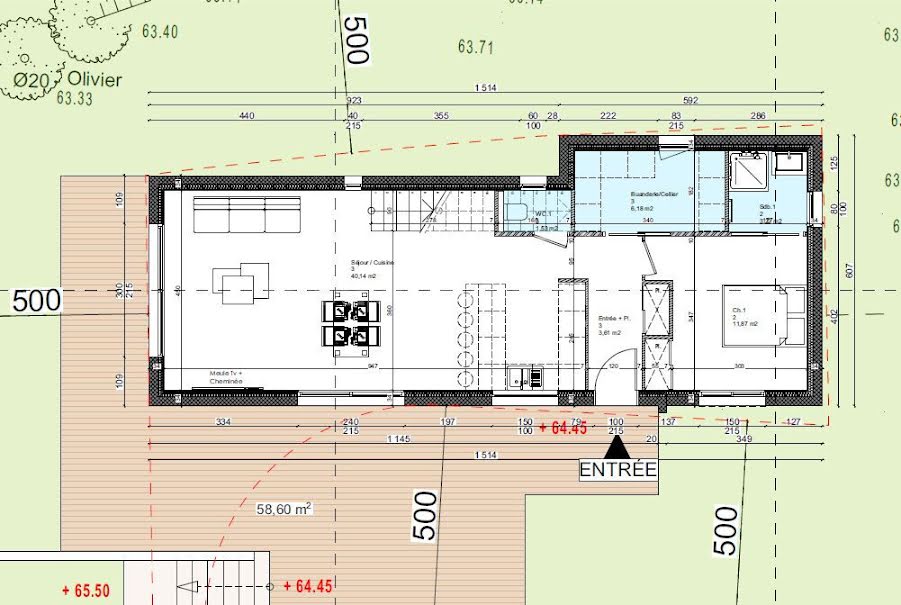 Vente terrain  636 m² à Pégomas (06580), 264 000 €