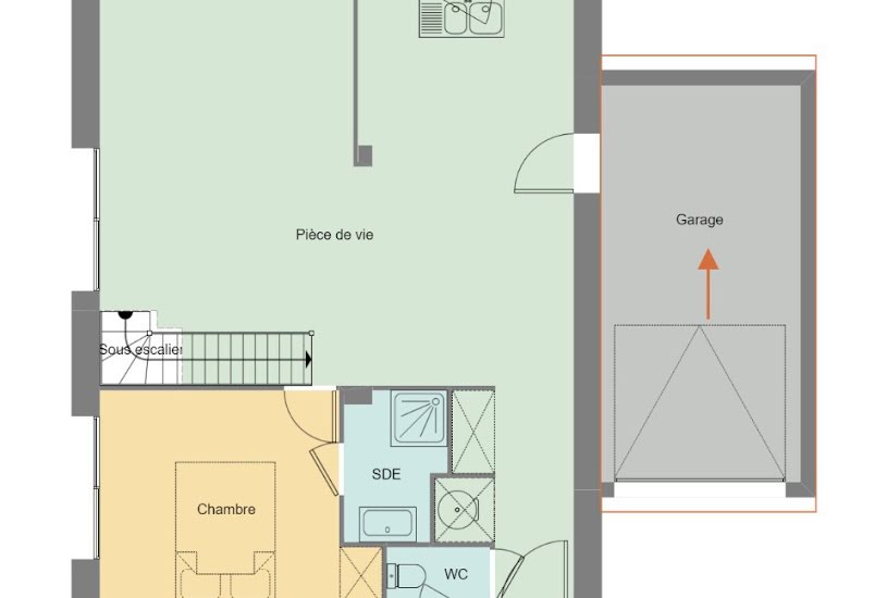  Vente Terrain + Maison - Terrain : 265m² - Maison : 89m² à Gévezé (35850) 