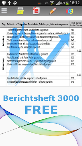 Berichtsheft 3000 Free Version