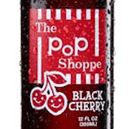 Pop Shoppe Black Cherry (Glass Bottle)