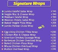 Faasos Signature Wraps & Rolls menu 3