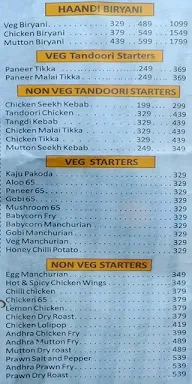 Bikkgane Biryani menu 2