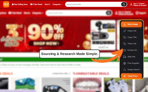 DropSpy - Temu Product Research & Supplier Finder
