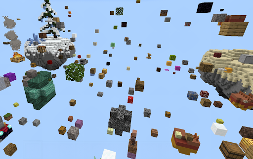 Sky survival map for minecraft screenshot #3