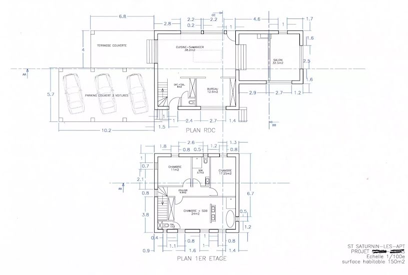  Vente Terrain à bâtir - à Saint-Saturnin-lès-Apt (84490) 