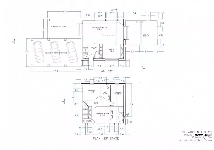 Vente terrain à batir  2460 m² à Saint-Saturnin-lès-Apt (84490), 290 000 €