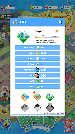 Screenshot Super Idle World