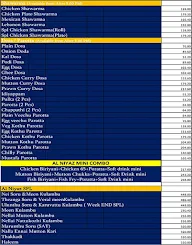 Nellai Al Niyaz menu 5