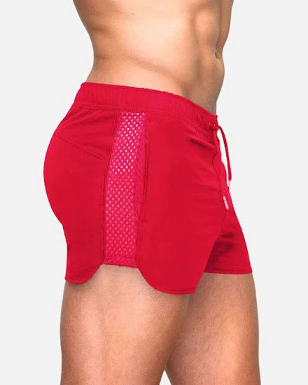 Summer New Fashion Men Shorts Mesh Breathable Quick Dry S... - 1