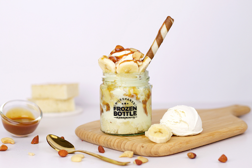 Banana Caramel Ice Cream Dessert Jar