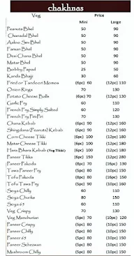 Chakhna Xpress menu 2