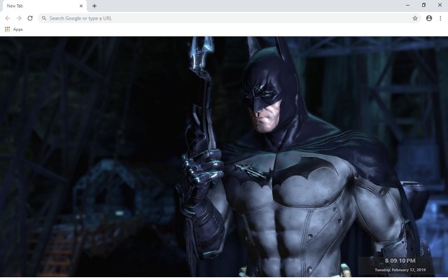 Batman Arkham Asylum Custom New Tab