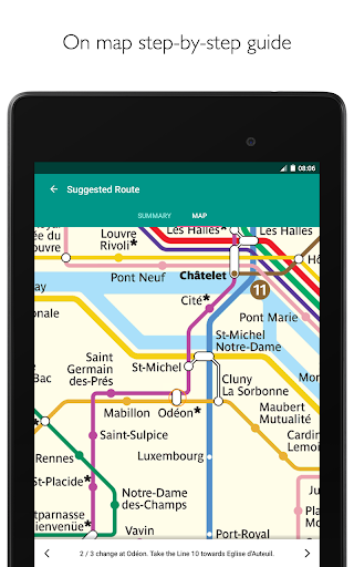 Paris Metro Map and Planner