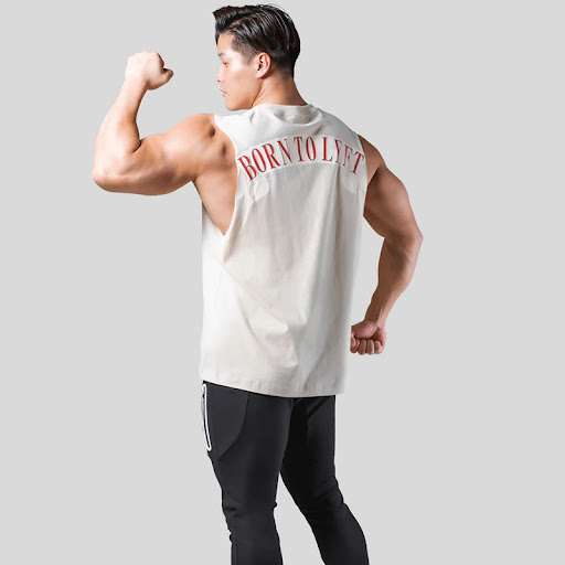 Title 4, New Fitness Breathable Vest Sleeveless Casual C...