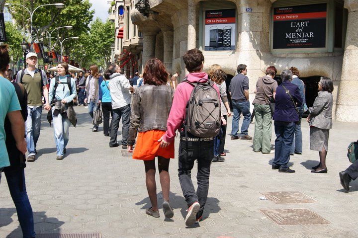 Barcelona on the street di @AP_Photo